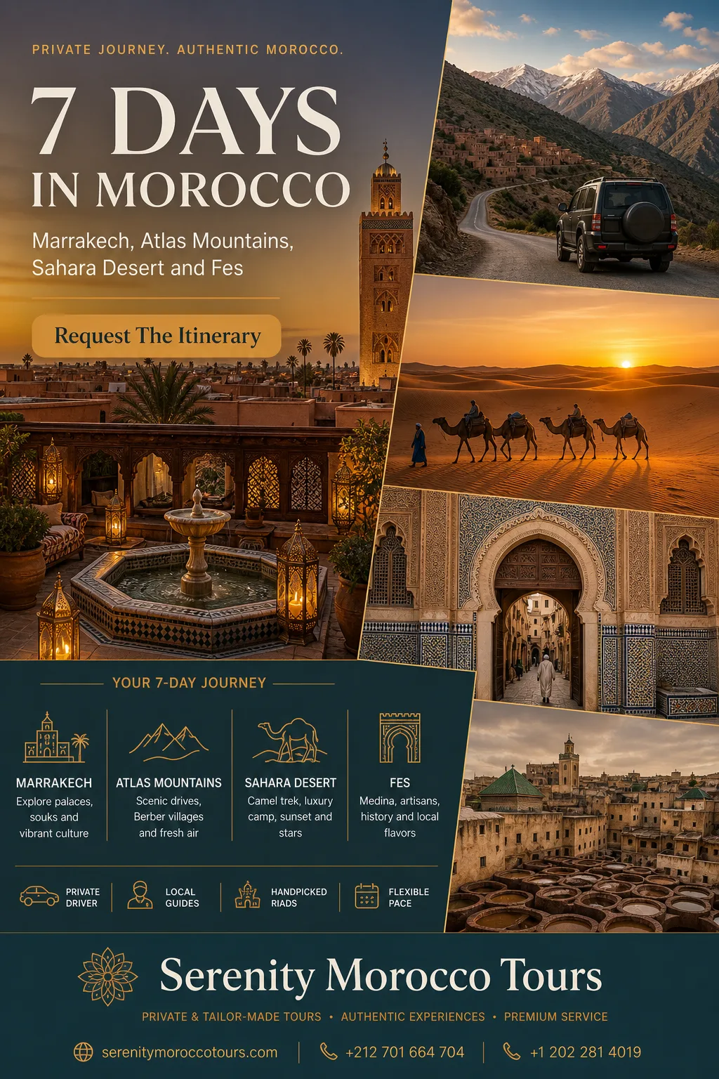 7-Day Morocco Itinerary — Serenity Morocco Tours planning guide
