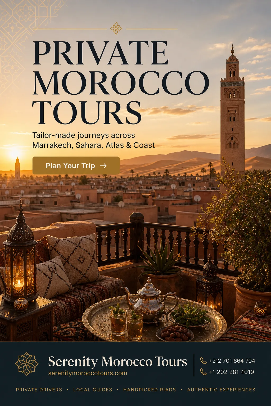 Private Morocco Tours Collection — Serenity Morocco Tours planning guide