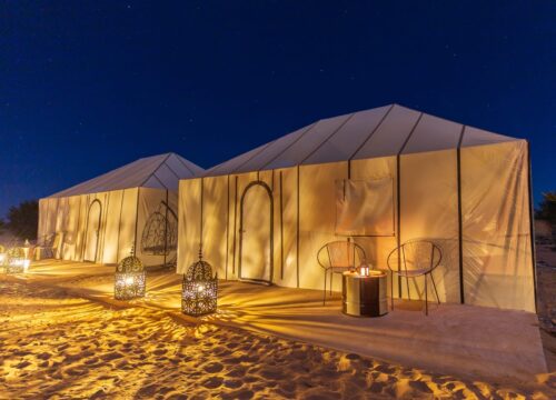 Luxury Desert Camping in Merzouga: Experience the Sahara in Style